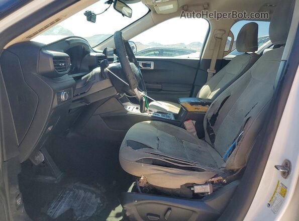 1FMSK7BH1MGA95725 2021 FORD EXPLORER White Dashboard view