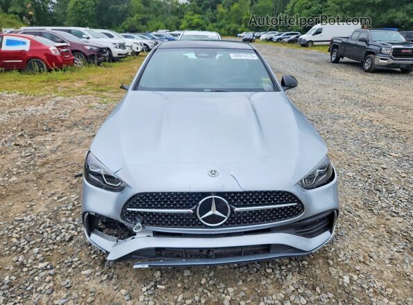 W1KAF4GBXPR107764 2023 MERCEDES-BENZ C Silver Rear view