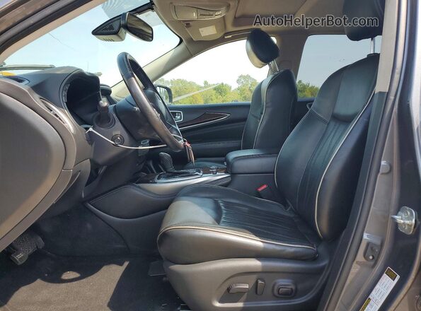 5N1DL0MM9KC558366 2019 INFINITI QX60 Charcoal Widok deski rozdzielczej