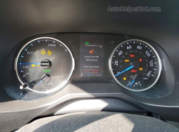 2T3RWRFV8LW072092 2020 TOYOTA RAV4 White Հետևի նստատեղերի տեսք