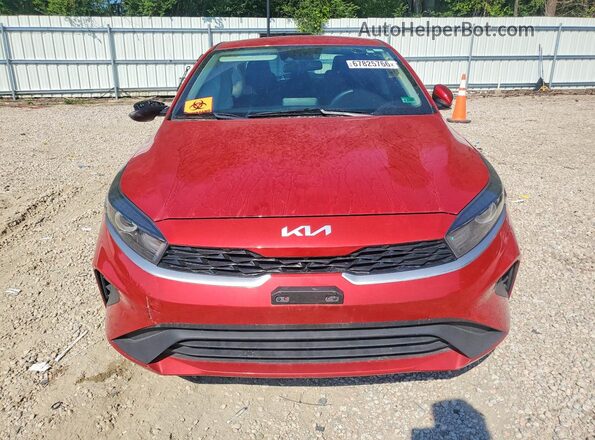 3KPF24ADXRE763323 2024 KIA FORTE Red Widok z tyłu