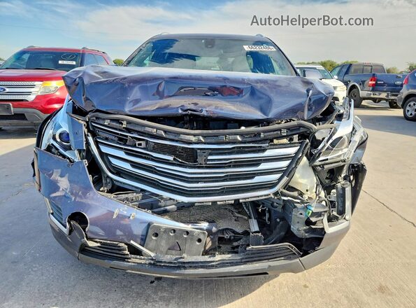 1GYKNARSXJZ198159 2018 CADILLAC XT5 Blue უკანა ხედი