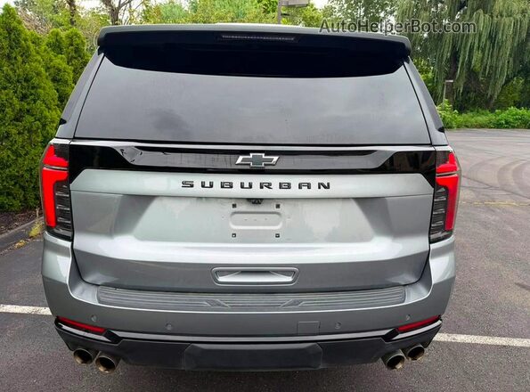 1GNS6DRDXSR318590 2025 CHEVROLET SUBURBAN Серый Вид щитка приборов