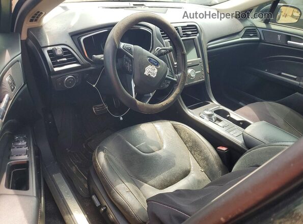 3FA6P0RU2JR102774 2018 FORD FUSION Black Սարքավորումների վահանակի տեսք