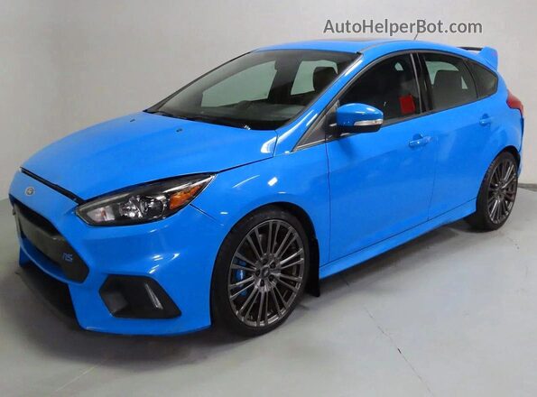 WF0DP3THXH4120633 2017 FORD FOCUS Синий Задняя правая четверть