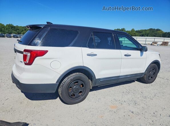 1FM5K8AR1HGE15497 2017 FORD EXPLORER Белый Передняя правая четверть