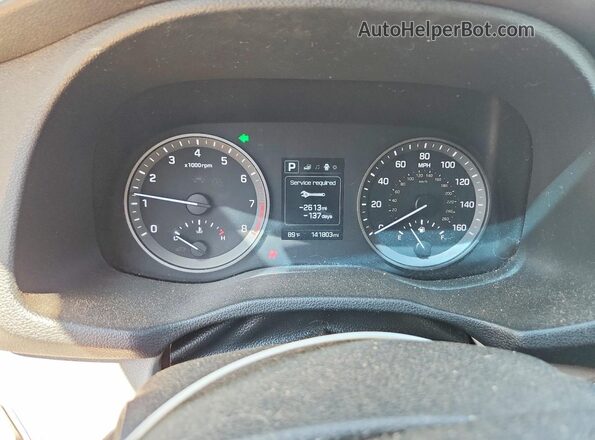 KM8J33A27JU837251 2018 HYUNDAI TUCSON Gray Вид задніх сидінь