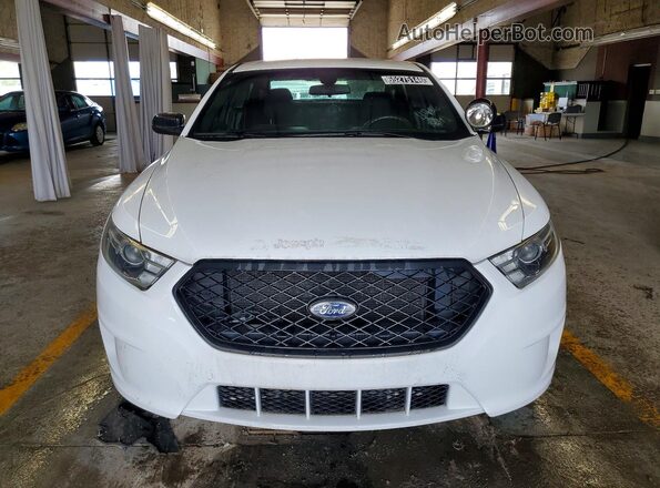 1FAHP2MK9JG127141 2018 FORD TAURUS White უკანა ხედი