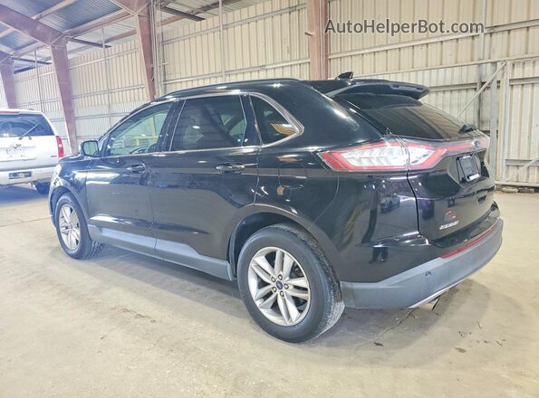 2FMPK3J99HBB25429 2017 FORD EDGE Черный Задняя правая четверть