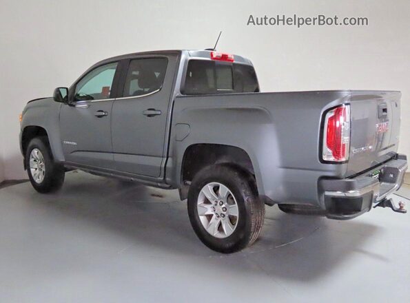1GTG5CEN2J1297063 2018 GMC CANYON Gray Вид спереду