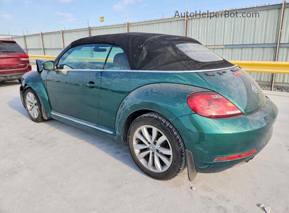 3VW517AT3HM816369 2017 VOLKSWAGEN BEETLE Зеленый Задняя правая четверть