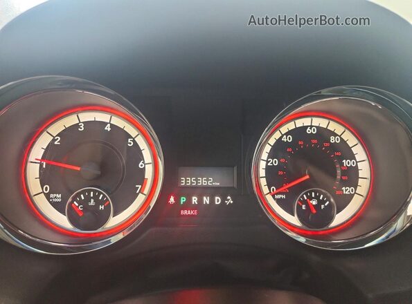 2C4RDGBG6HR776522 2017 DODGE GRAND White Հետևի նստատեղերի տեսք