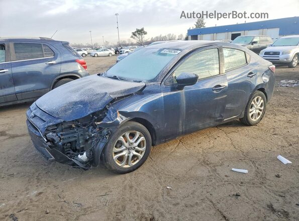 3MYDLBYV1HY161299 2017 TOYOTA YARIS Blue უკანა მარცხენა