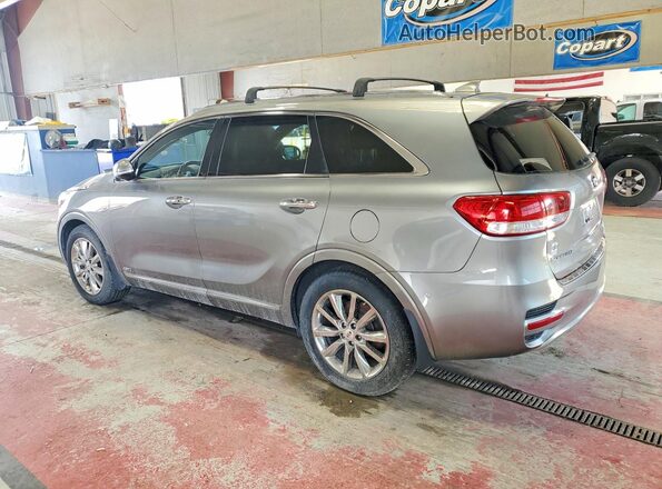 5XYPKDA53HG256827 2017 KIA SORENTO Silver Tył prawy