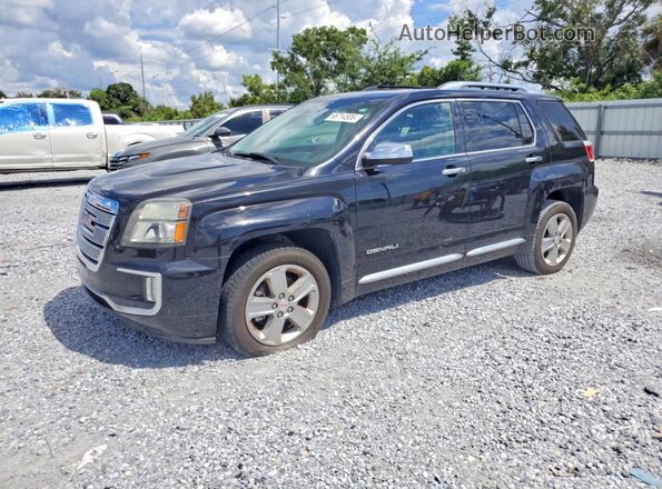 2GKFLVEK7H6293881 2017 GMC TERRAIN Черный Задняя левая четверть