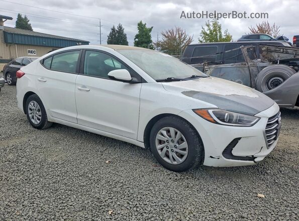 5NPD74LF5HH064053 2017 HYUNDAI ELANTRA White Դիմացի տեսք