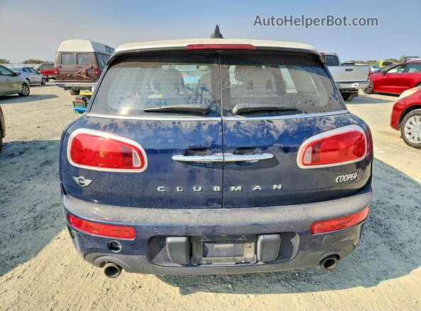 WMWLU5C54H2E82364 2017 MINI COOPER Blue Vista interior delantera