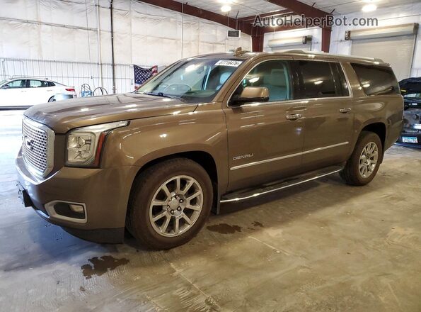 1GKS2HKJXGR126772 2016 GMC YUKON Желто-коричневый Задняя левая четверть