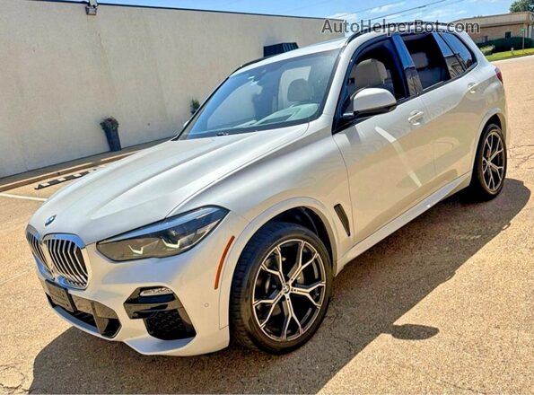 5UXCR6C55KLL37146 2019 BMW X5 White Հետևի աջ
