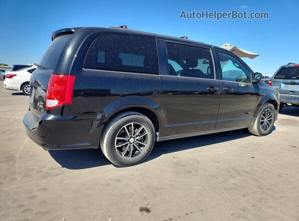 2C4RDGEGXKR595782 2019 DODGE CARAVAN Black წინა მარჯვენა