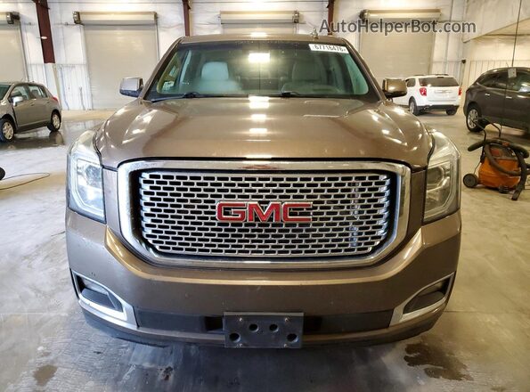 1GKS2HKJXGR126772 2016 GMC YUKON Желто-коричневый Вид сзади