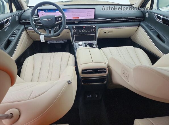 KMUHC4SB6TU320854 2026 GENESIS GV80 Белый Вид щитка приборов