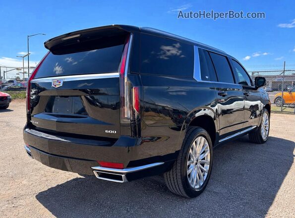 1GYS4JKL2PR250382 2023 CADILLAC ESCALADE Black Вид спереду