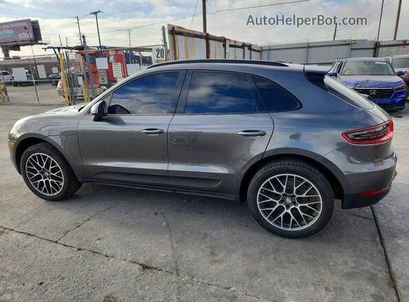 WP1AA2A5XJLB03982 2018 PORSCHE MACAN Gray Задня права чверть
