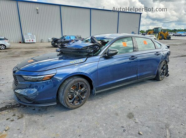 1HGCY1F42SA041492 2025 HONDA ACCORD Blue Задня ліва чверть