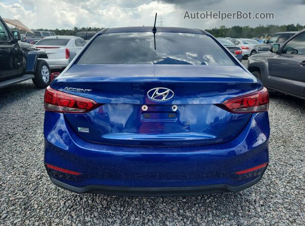 3KPC24A39KE046394 2019 HYUNDAI ACCENT Blue Widok wnętrza z przodu