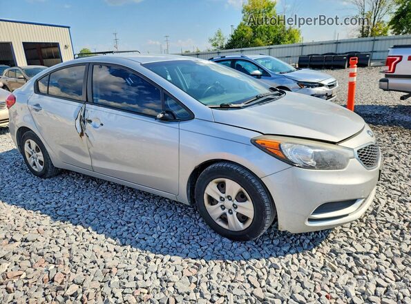 KNAFK4A65G5512426 2016 KIA FORTE Silver Вид спереду