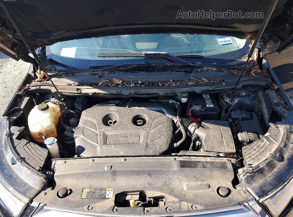 2FMPK4J96HBB66199 2017 FORD EDGE Black Շարժիչի բաժամունքի տեսք