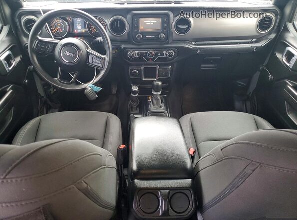 1C6HJTAG9ML535403 2021 JEEP GLADIATOR Gray Вид щитка приладів