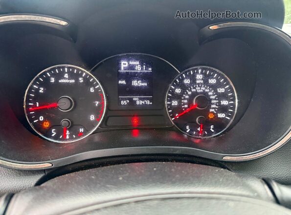 3KPFK4A75HE097190 2017 KIA FORTE Purple Սարքավորումների վահանակի տեսք