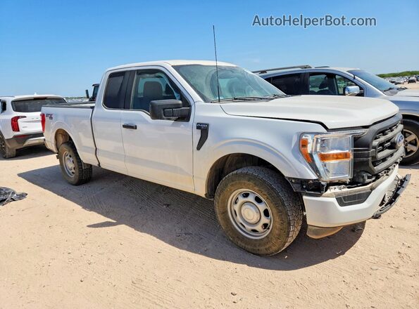 1FTEX1EP2NKE86433 2022 FORD F150 Белый Вид спереди