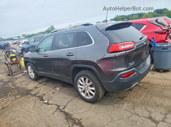 1C4PJMDB3GW157320 2016 JEEP CHEROKEE Gray Trasero derecho