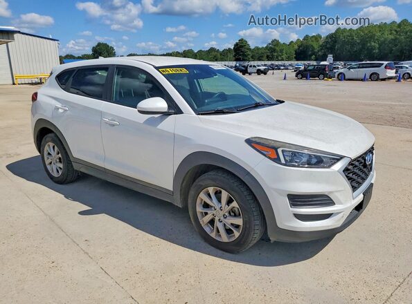 KM8J23A46KU972906 2019 HYUNDAI TUCSON White წინა ხედი