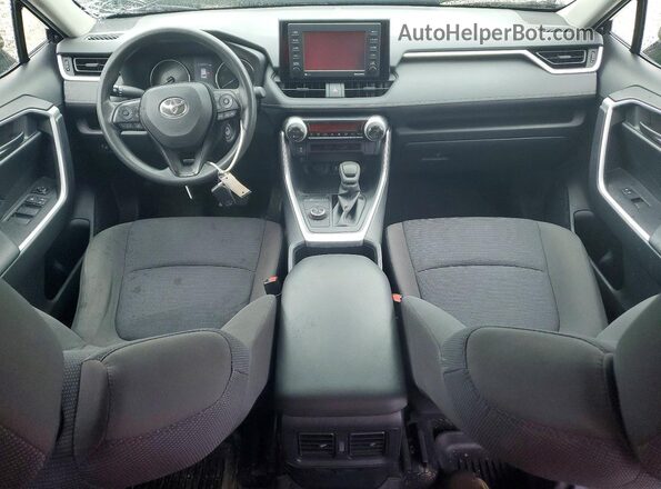 JTMLWRFV1ND147172 2022 TOYOTA RAV4 Black ხელსაწყოთა პანელის ხედი