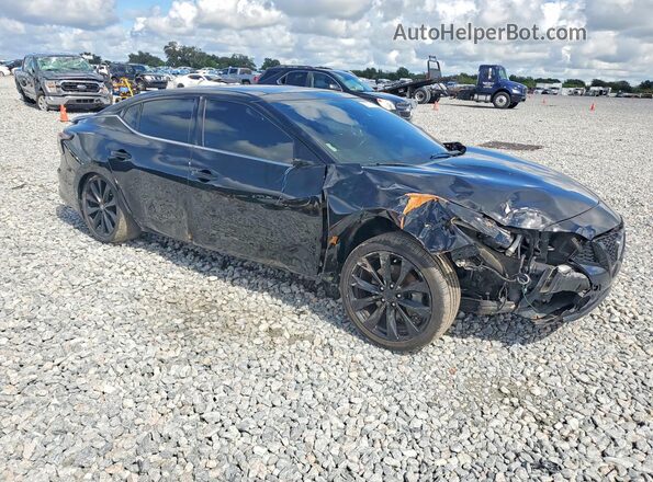 1N4AA6EV6MC502451 2021 NISSAN MAXIMA Black Widok z przodu
