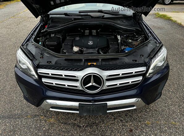 4JGDF6EEXKB238822 2019 MERCEDES-BENZ GLS-CLASS Blue Առջևի վահանակի տեսք