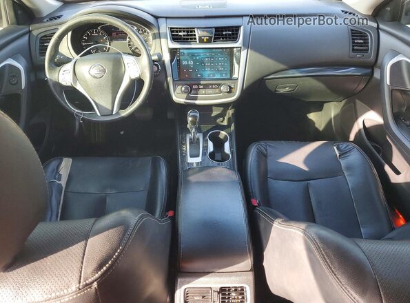 1N4AL3AP1HC185880 2017 NISSAN ALTIMA Black Widok zestawu wskaźników
