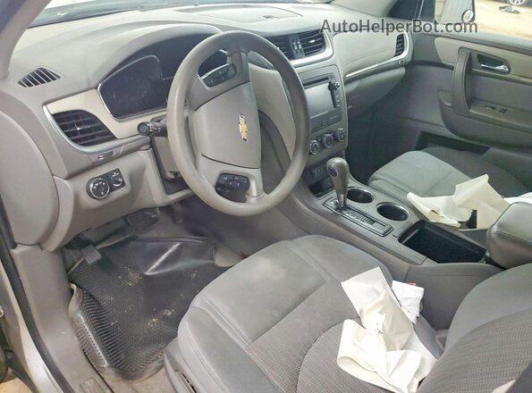 1GNKVFKD1HJ267996 2017 CHEVROLET TRAVERSE Silver Սարքավորումների վահանակի տեսք