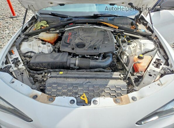ZARFAECN7H7554866 2017 ALFA ROMEO GIULIA White ძრავის განყოფილების ხედი