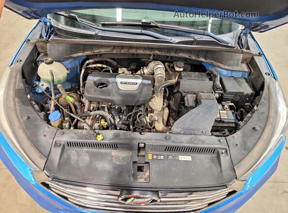 KM8J3CA20JU729232 2018 HYUNDAI TUCSON Blue VIN կոդի պիտակի տեսք