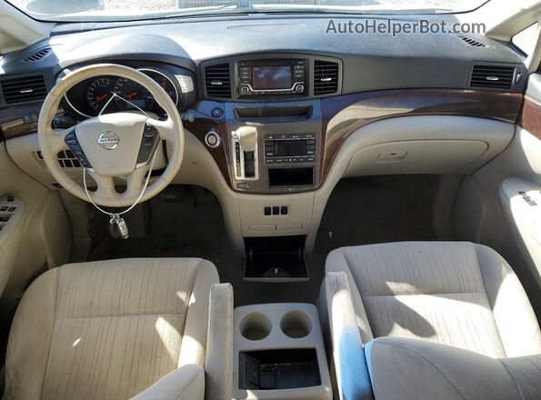 JN8AE2KP4G9156788 2016 NISSAN QUEST Silver Widok zestawu wskaźników