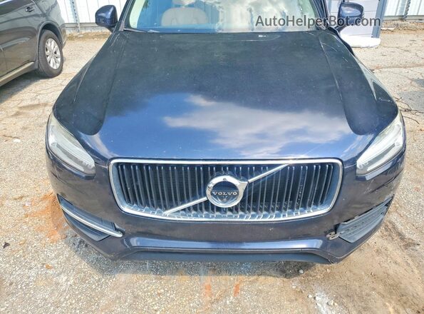 YV4A22PK2G1017062 2016 VOLVO XC90 Blue Vista de la etiqueta del VIN