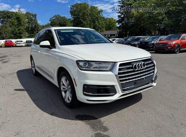WA1LAAF7XJD023827 2018 AUDI Q7 White Դիմացի տեսք