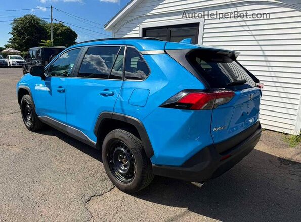 2T3F1RFV1KW022148 2019 TOYOTA RAV4 Синий Задняя правая четверть
