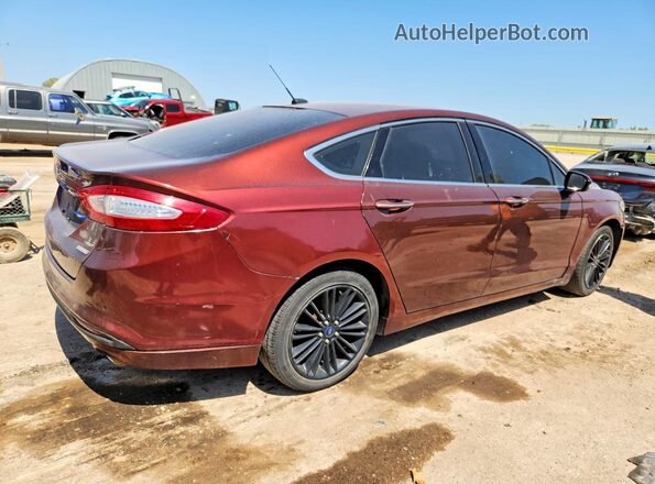 3FA6P0HD0GR313370 2016 FORD FUSION Burgundy წინა მარჯვენა