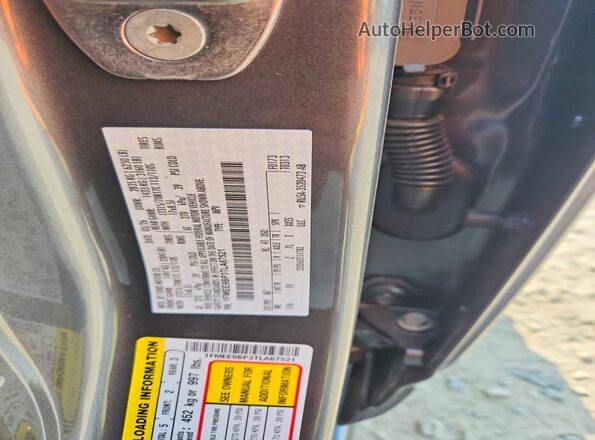1FMEE9BP3TLA67521 2026 FORD BRONCO Gray Widok naklejki z numerem VIN